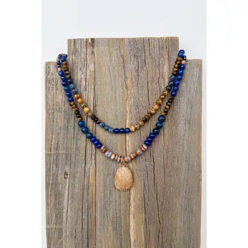 Dylan - Becca Necklace, Navy