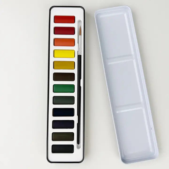 Emily Lex - Watercolor Paint Set with Brush