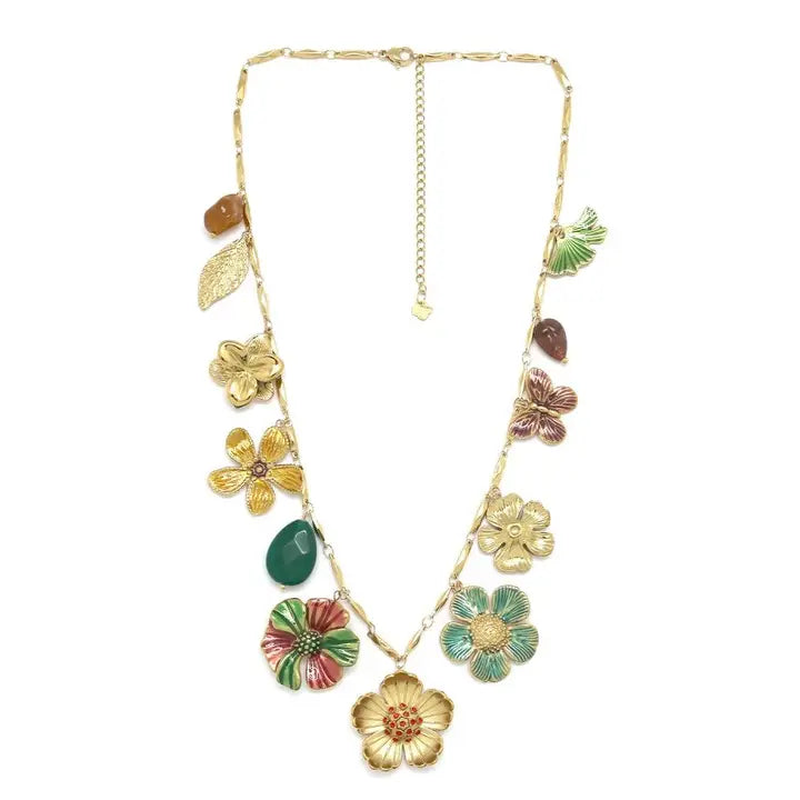 Lizou - Floral Multicolor Enamel