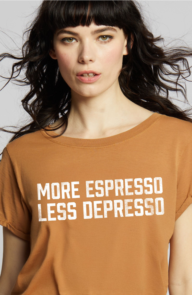 Recycled Karma - More Espresso Tee
