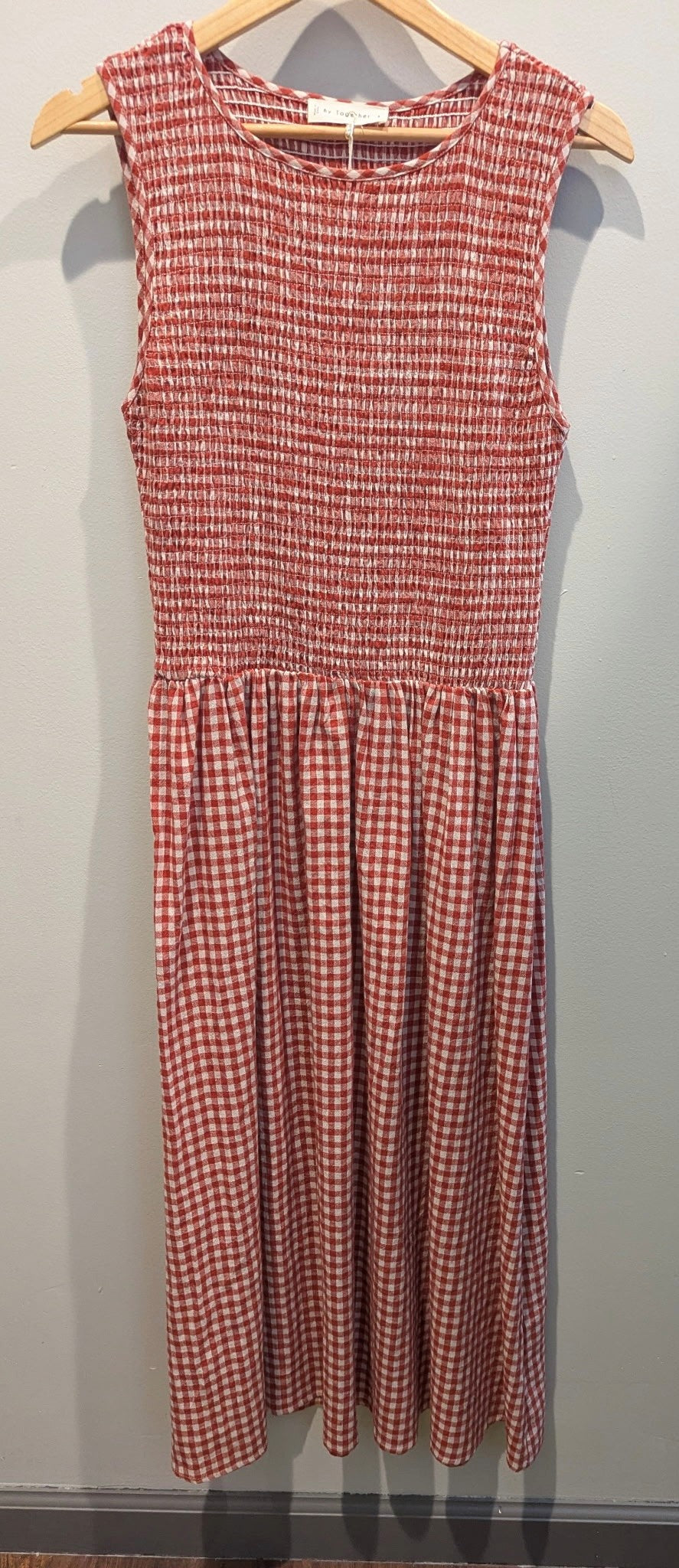 By Together - Cream & Red Dress