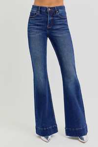 Risen - High-Rise Flare Jeans