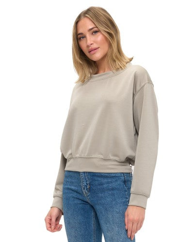 Ariella - Scuba Crew Neck, Moss
