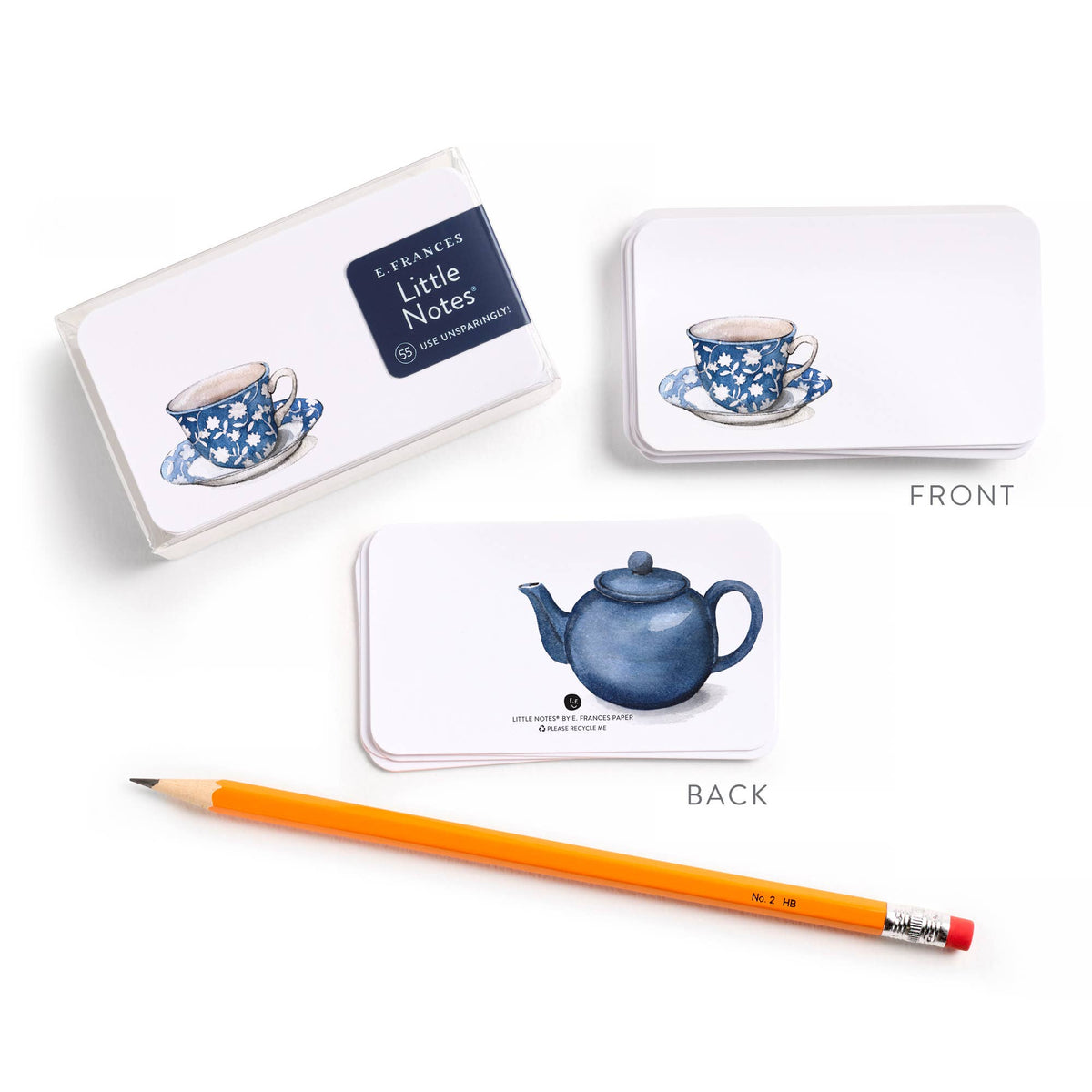 E. Frances spot-of-tea Little Notes