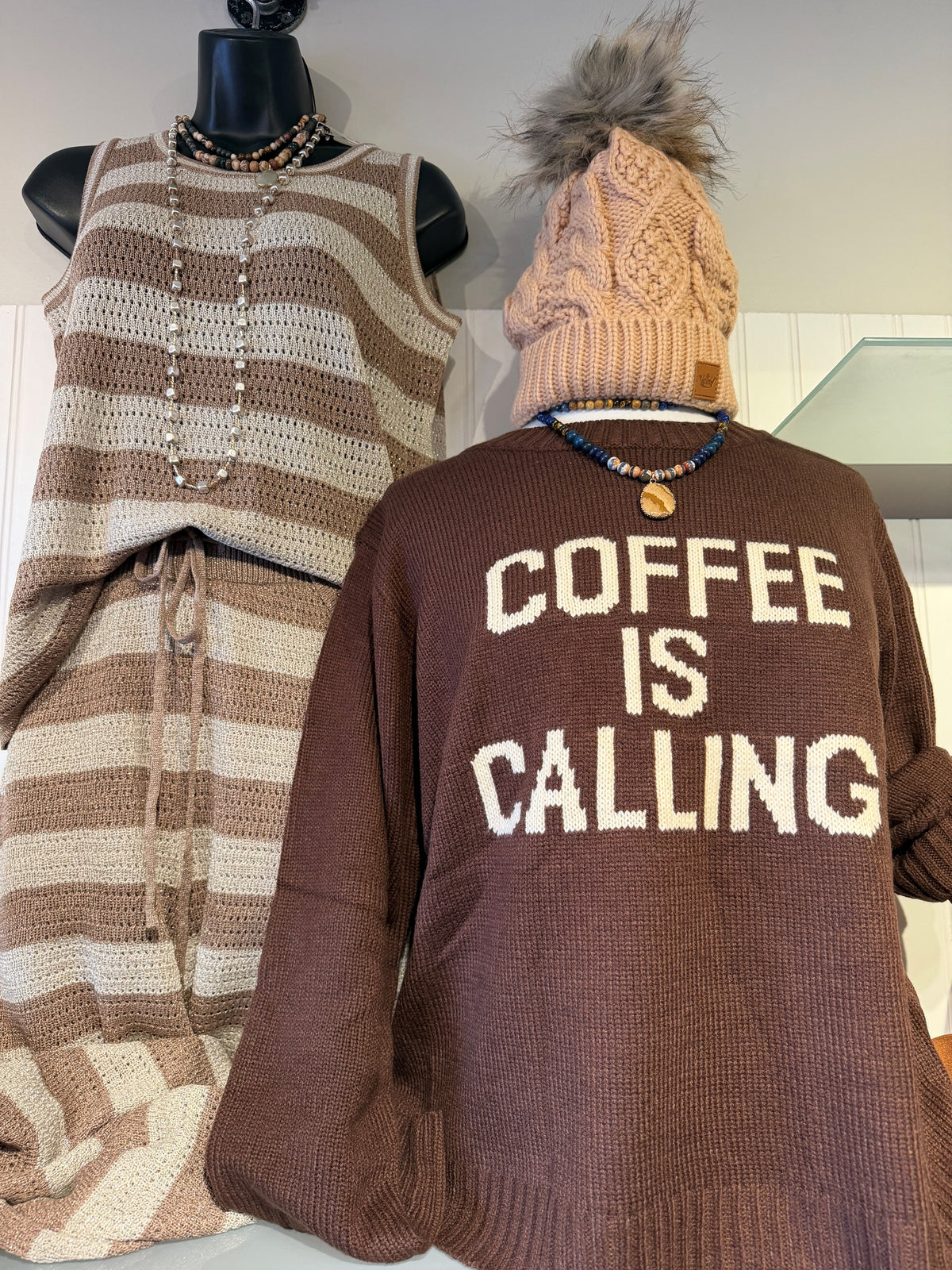 Panache - Coffee Is Calling Sweater