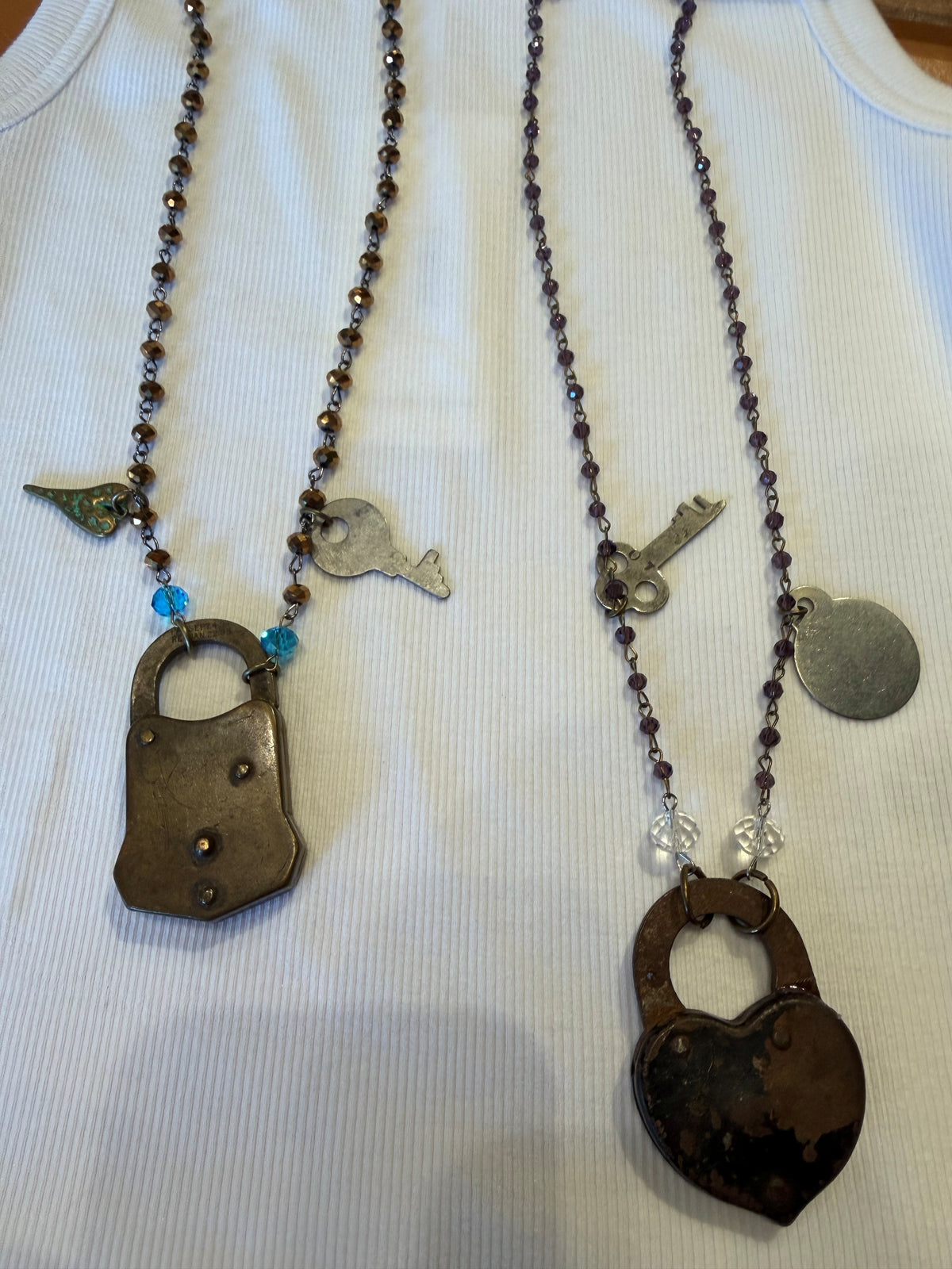 Gina's Originals - Big Locks Necklace