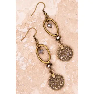 Dylan - Molly Coin Earrings