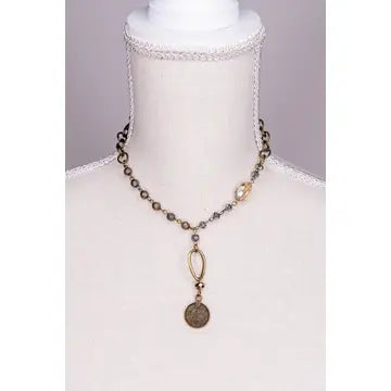 Dylan - Molly Short Coin Necklace