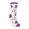 Sock It To Me sheer crew socks reading grows your mind